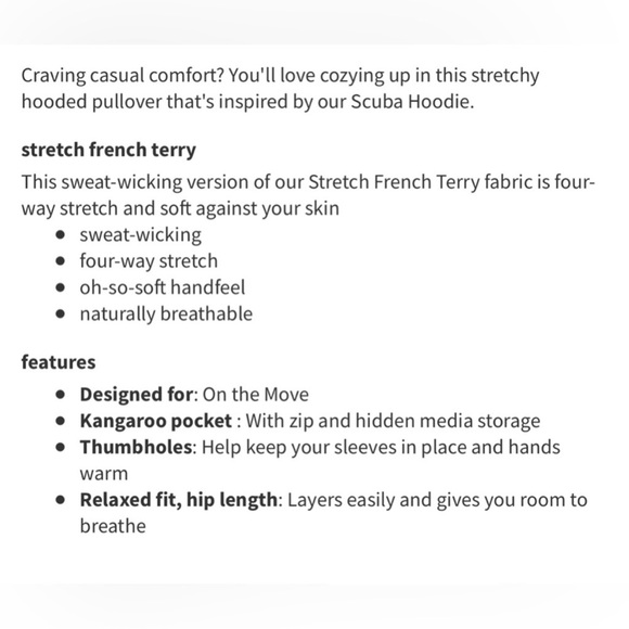 LULULEMON/Scuba Crew Sweatshirt/6 - Picture 13 of 13